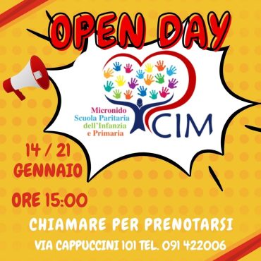 Scuola CIM: l’Open Day di Gennaio!